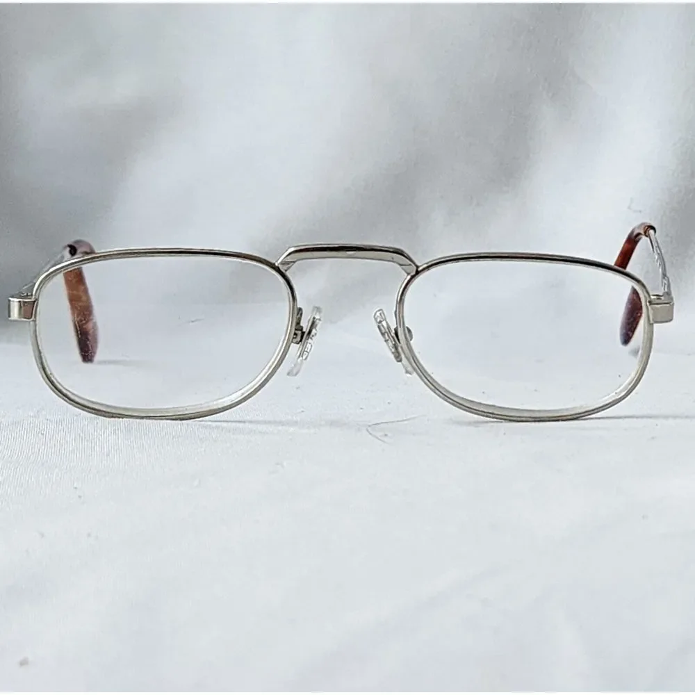 Foster‎ Grant 59001 Reading Glasses +2.25 Silver Tortoise Shell China Frame Only